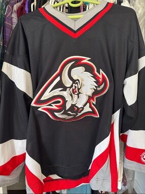 Vintage Buffalo Sabres Koho Replica “Goathead” Adult Hockey Jersey
